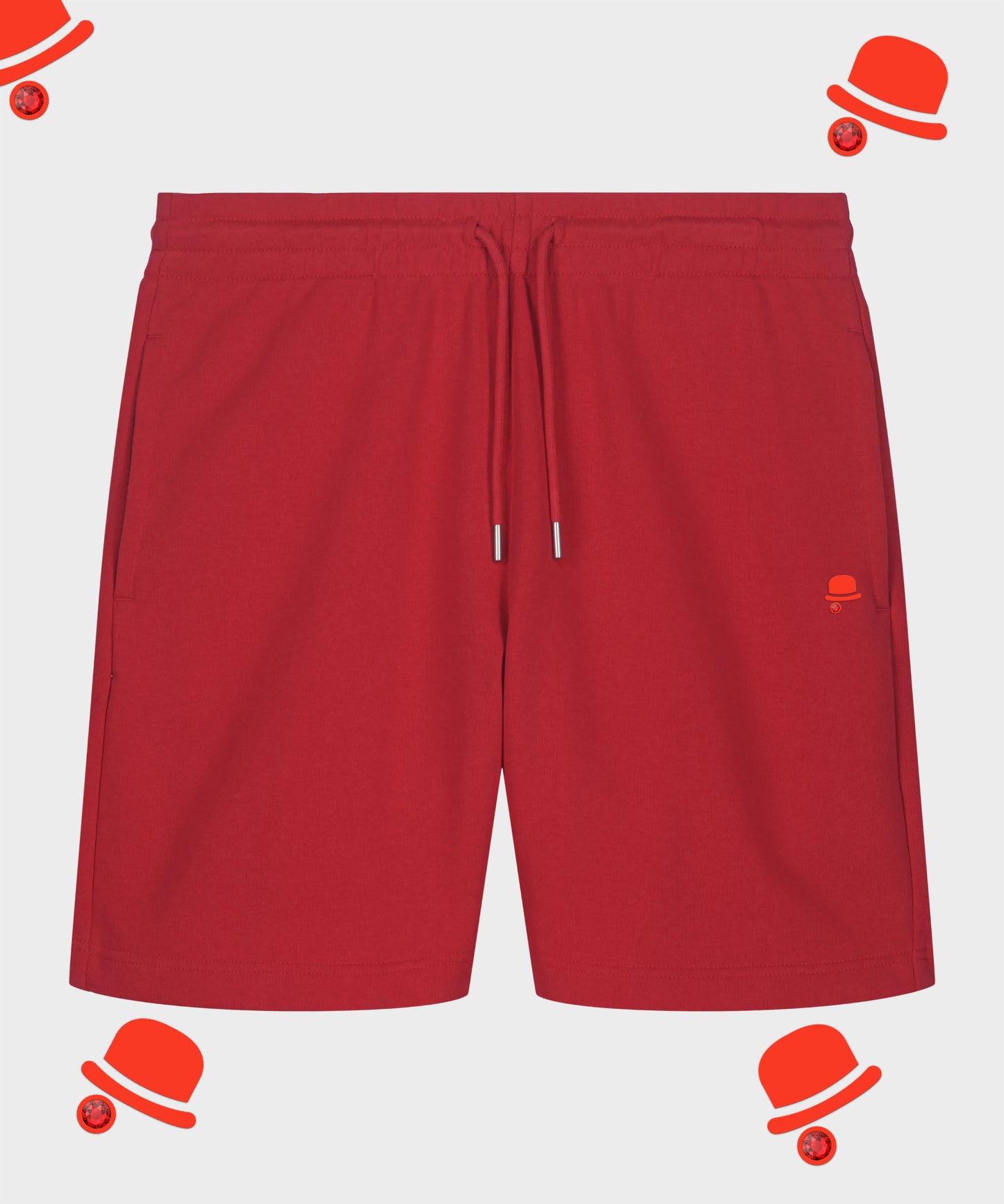 Chilli Red & Sunrise Classic Shorts