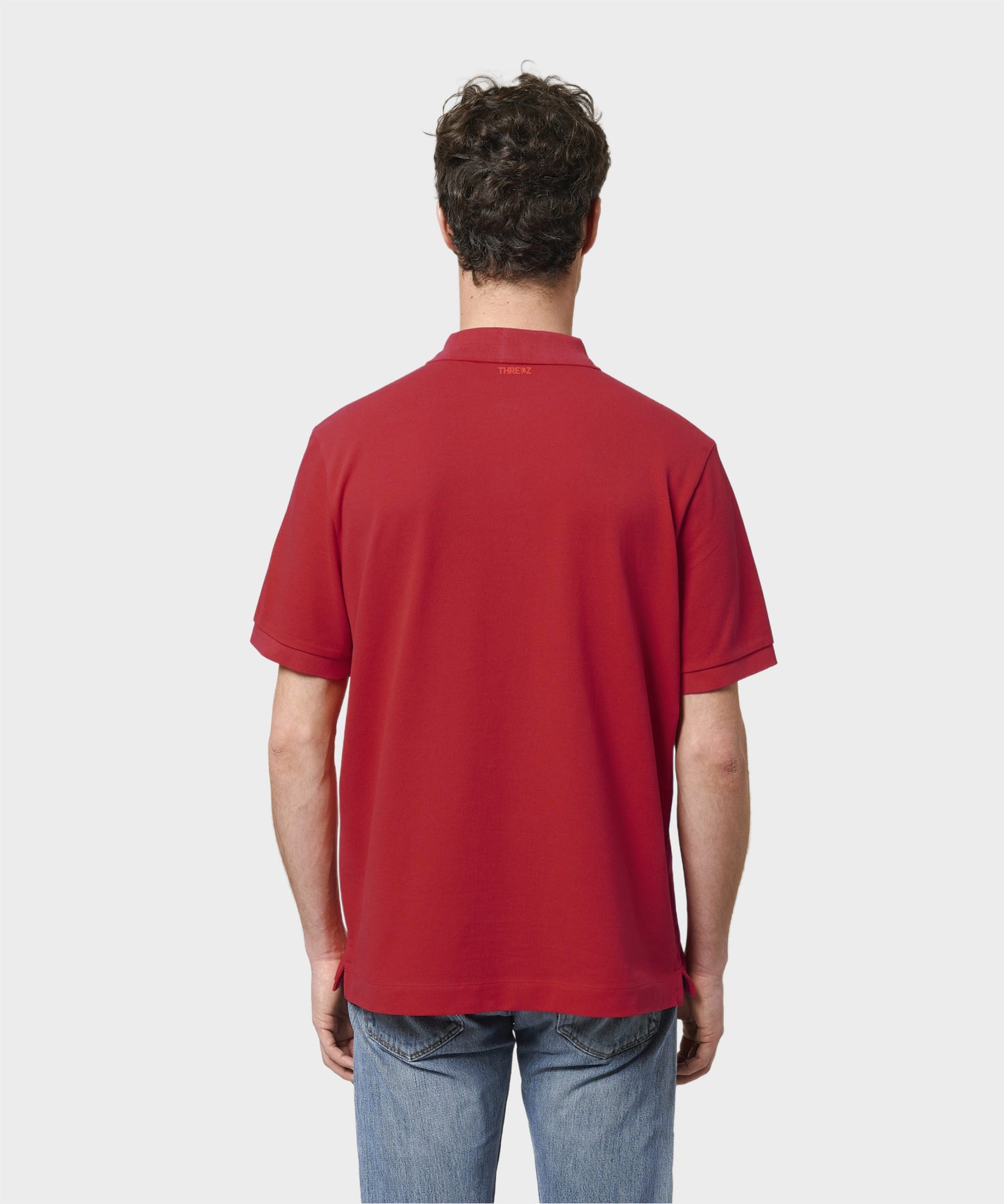 Chilli Red & Sunrise Classic Polo Shirt