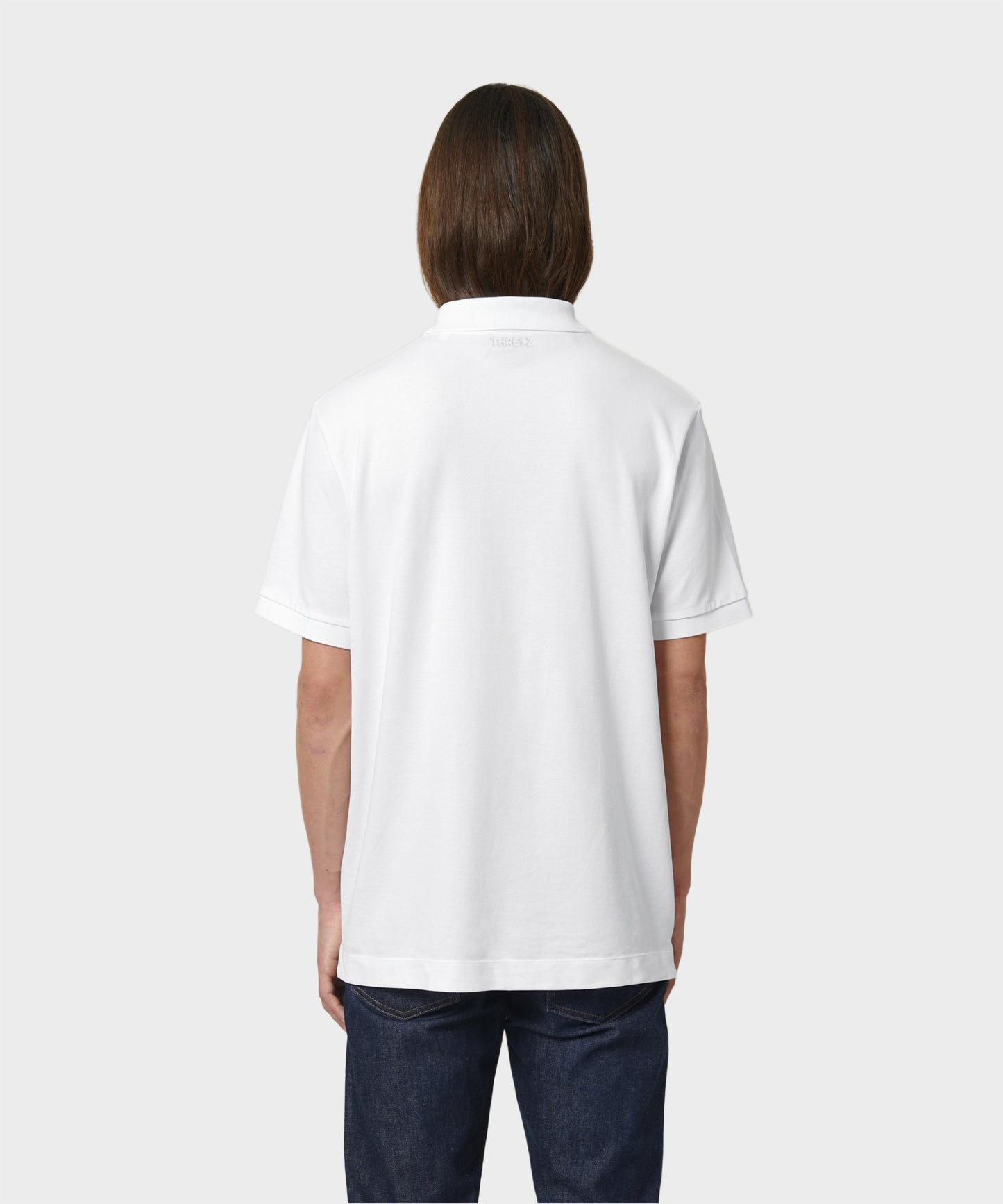 Triple Milk White Classic Polo Shirt