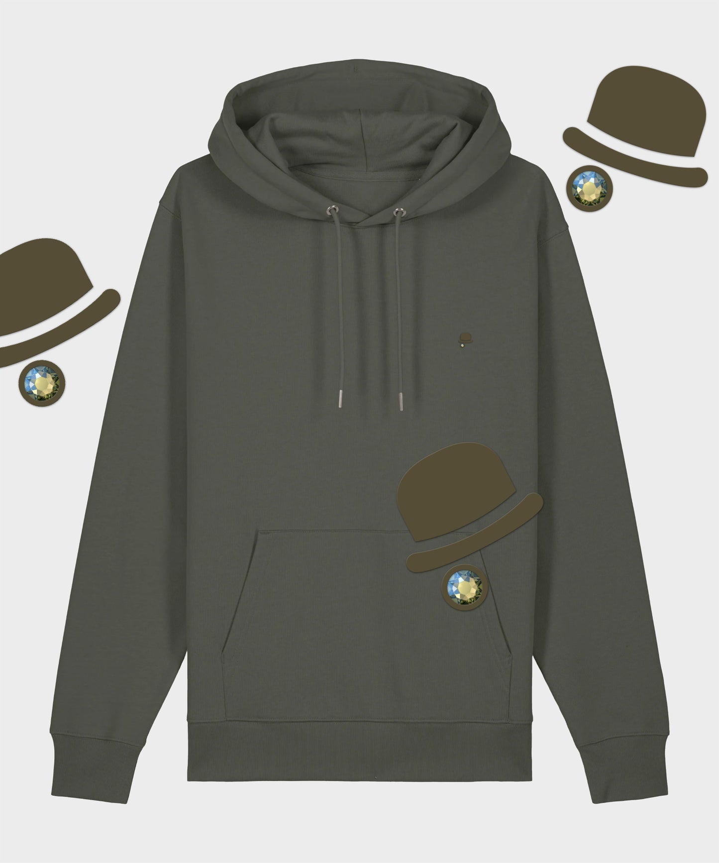 Triple Khaki Classic Hoodie