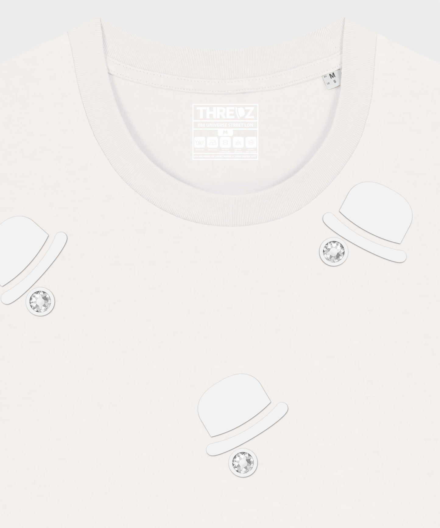Triple Vista White Classic T-Shirt