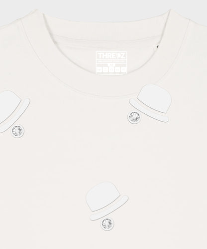 Triple Vista White Classic Sweatshirt