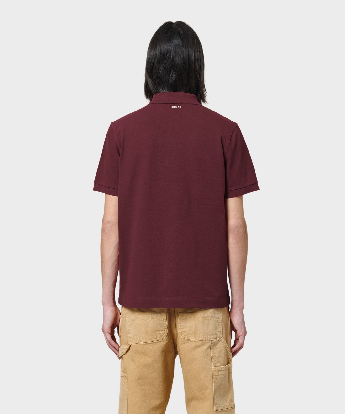 Plum & Nude Classic Polo Shirt