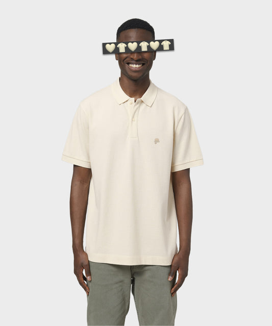 Natural & Sand Classic Polo Shirt