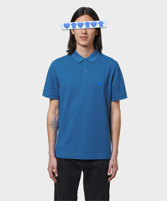 Triple Royal Blue Classic Polo Shirt