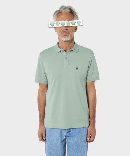 Shadow Green & Army Classic Polo Shirt