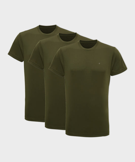 Army Active Crew Neck T-Shirt 3-Pack
