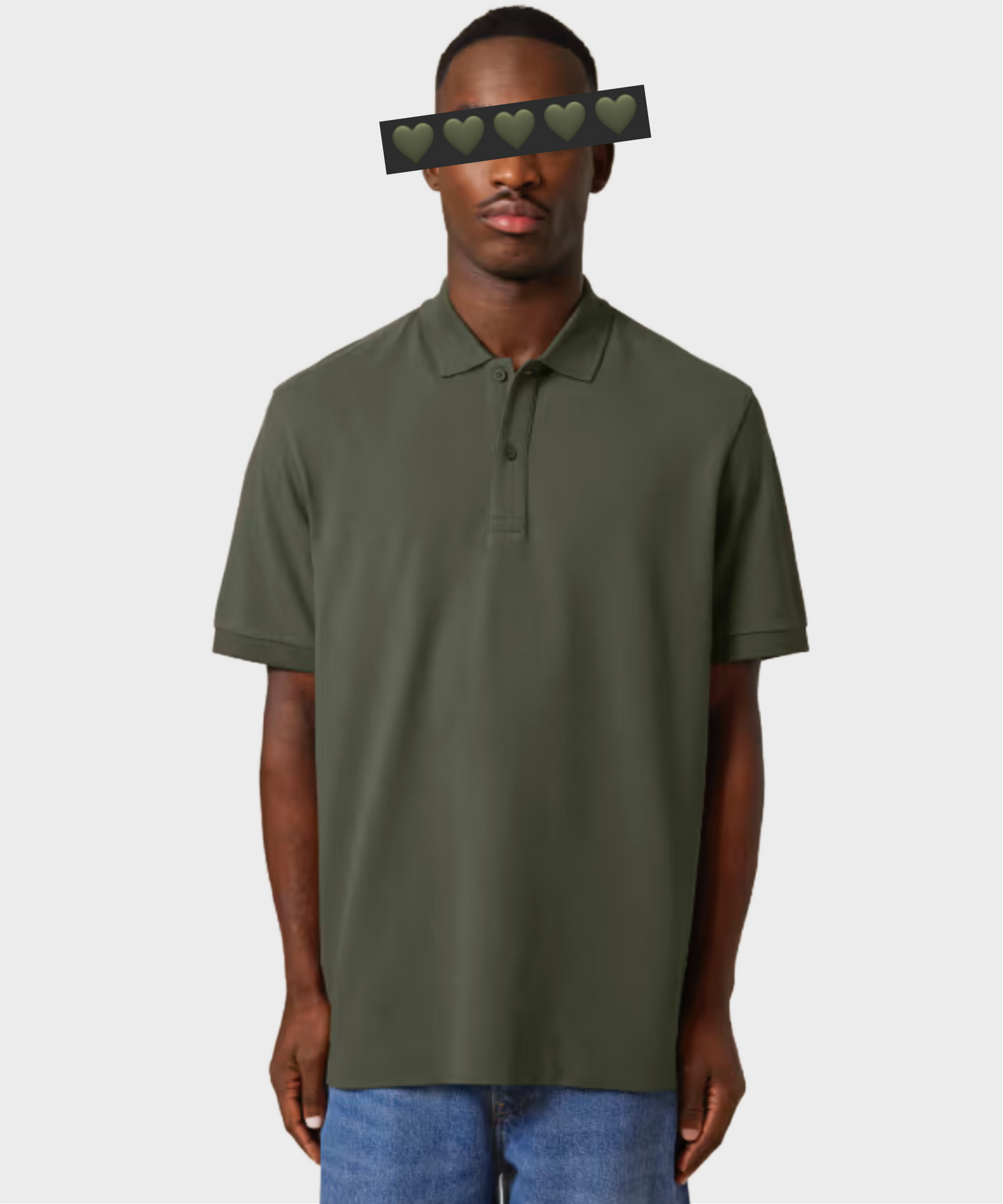 Classic Crystal Logo Polo Shirt Black