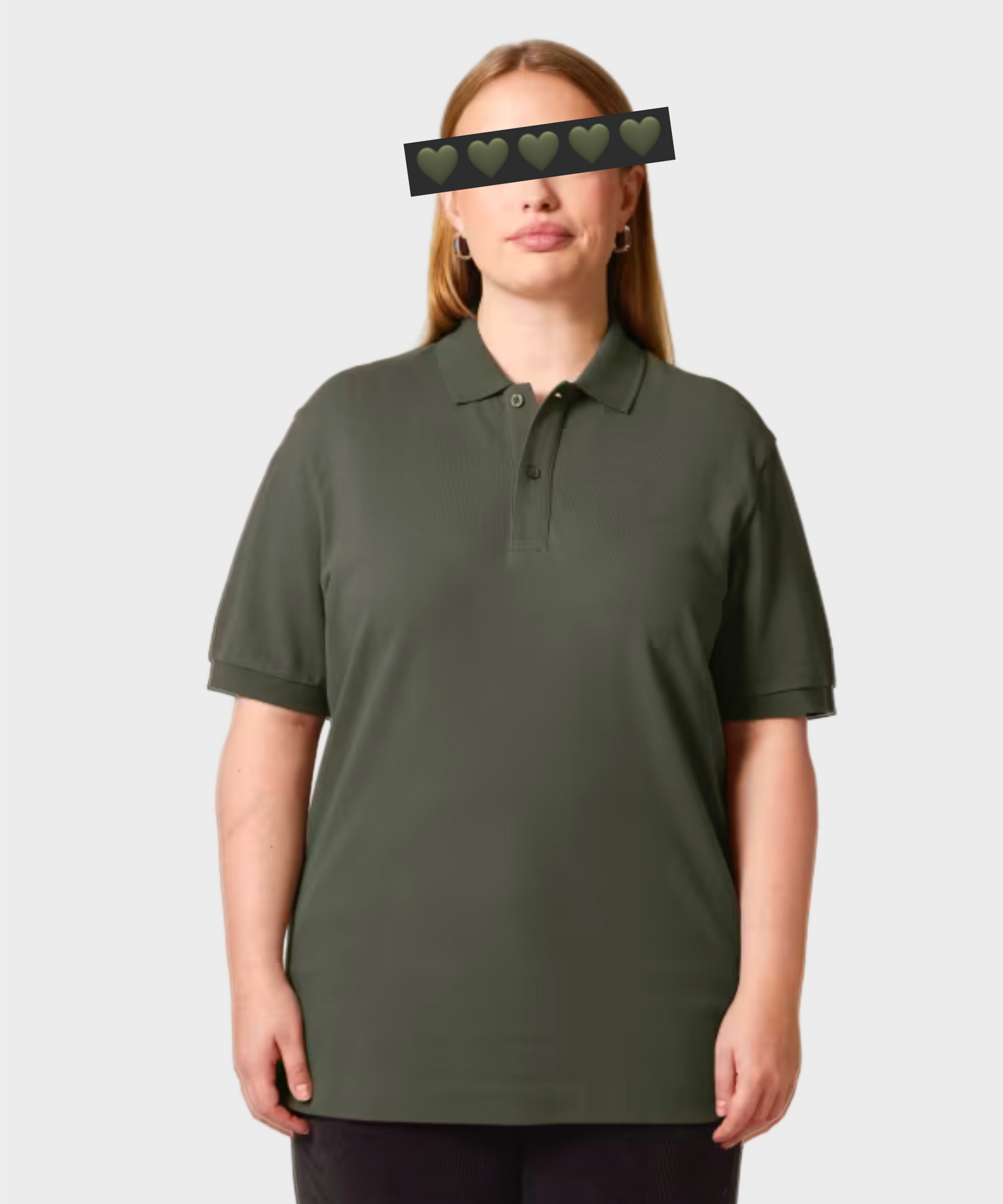 Classic Crystal Logo Polo Shirt Black