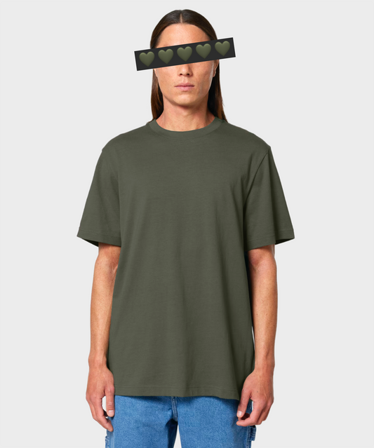 Relaxed Crystal Logo T-Shirt Army