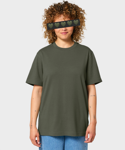 Relaxed Crystal Logo T-Shirt Army