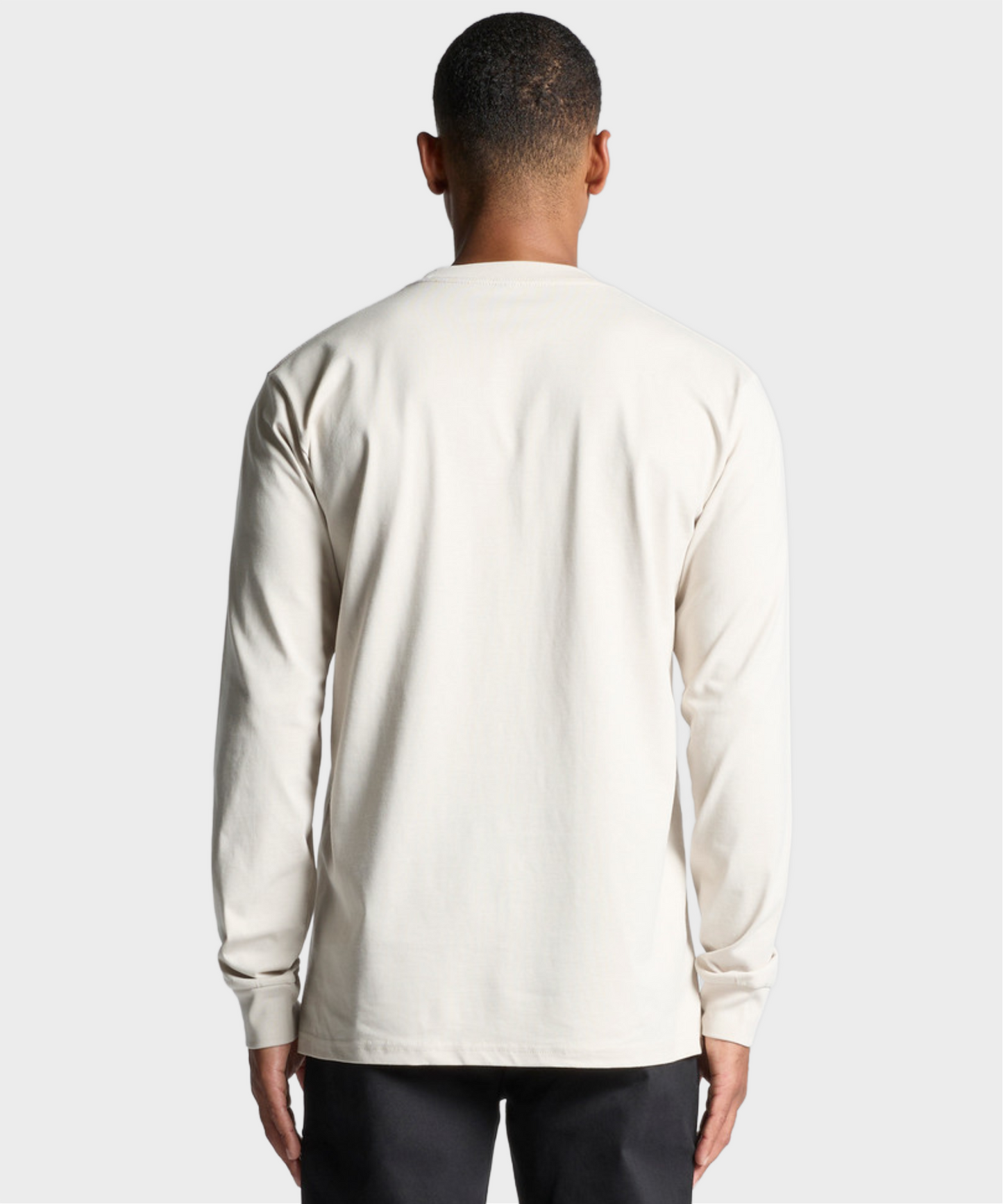 Classic Long Sleeve Crystal Logo T-Shirt Bone