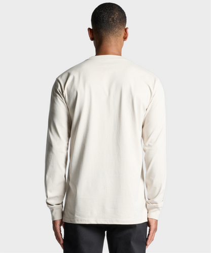 Classic Long Sleeve Crystal Logo T-Shirt Bone