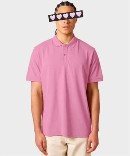 Classic Crystal Logo Polo Shirt Black