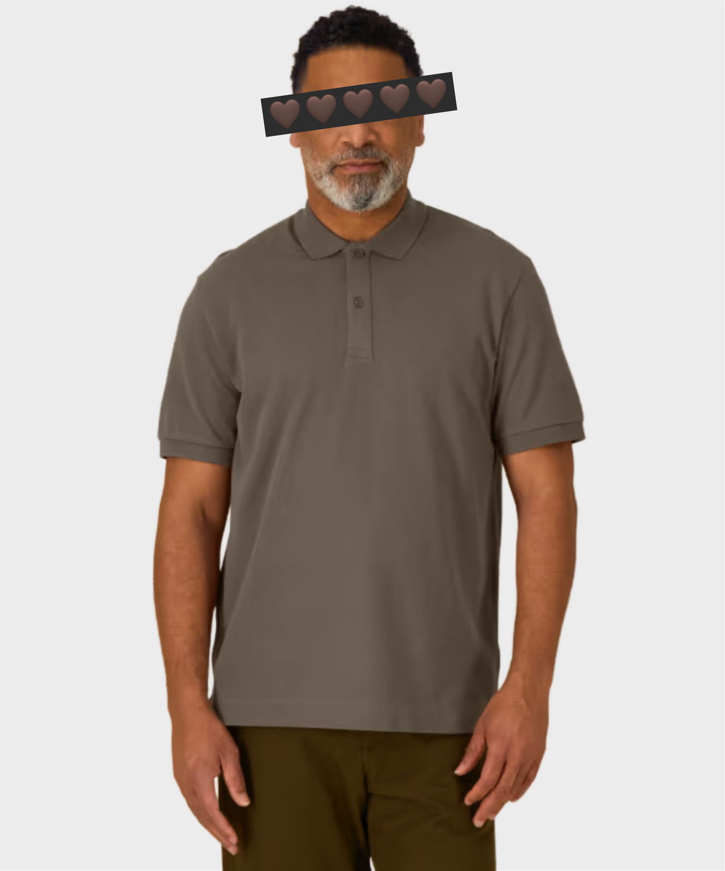 Classic Crystal Logo Polo Shirt Black