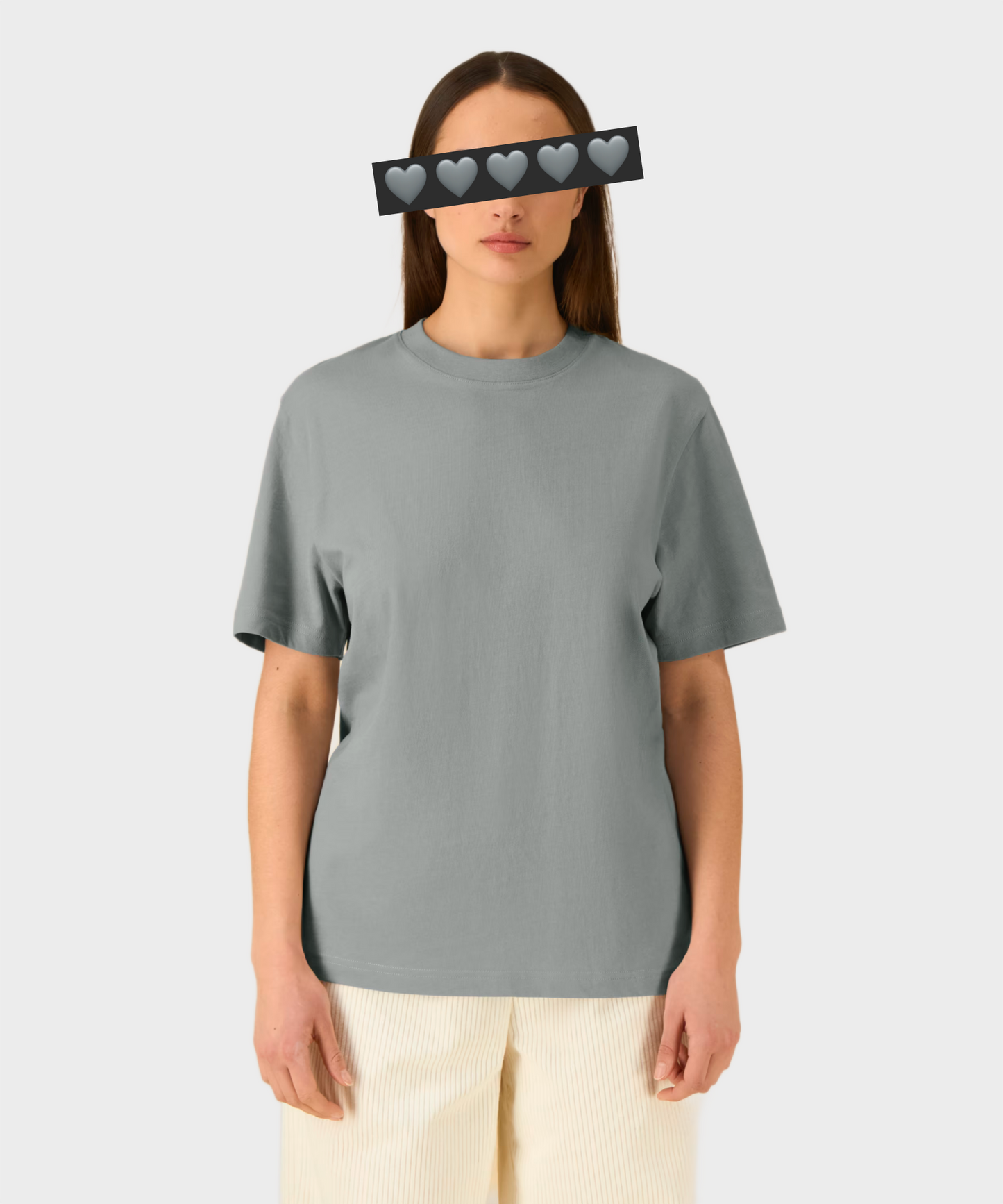 Relaxed Crystal Logo T-Shirt Off White