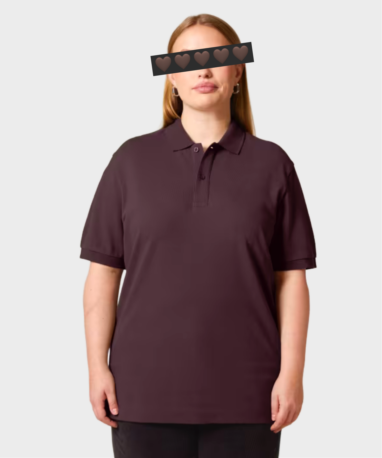 Classic Crystal Logo Polo Shirt Black