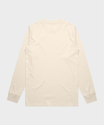 Classic Long Sleeve Crystal Logo T-Shirt Bone