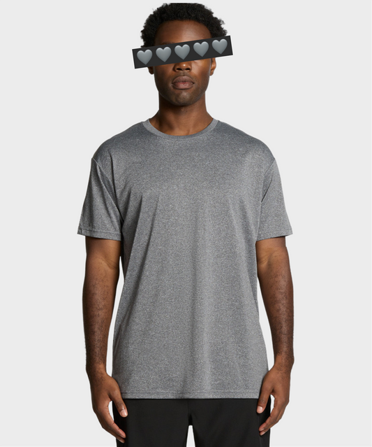 Active Crystal Logo T-Shirt Graphite