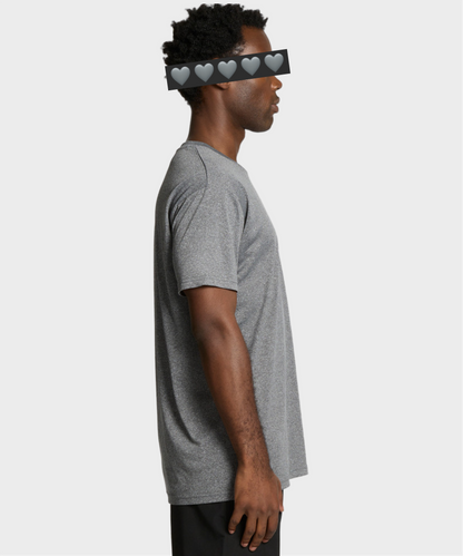 Active Crystal Logo T-Shirt Graphite