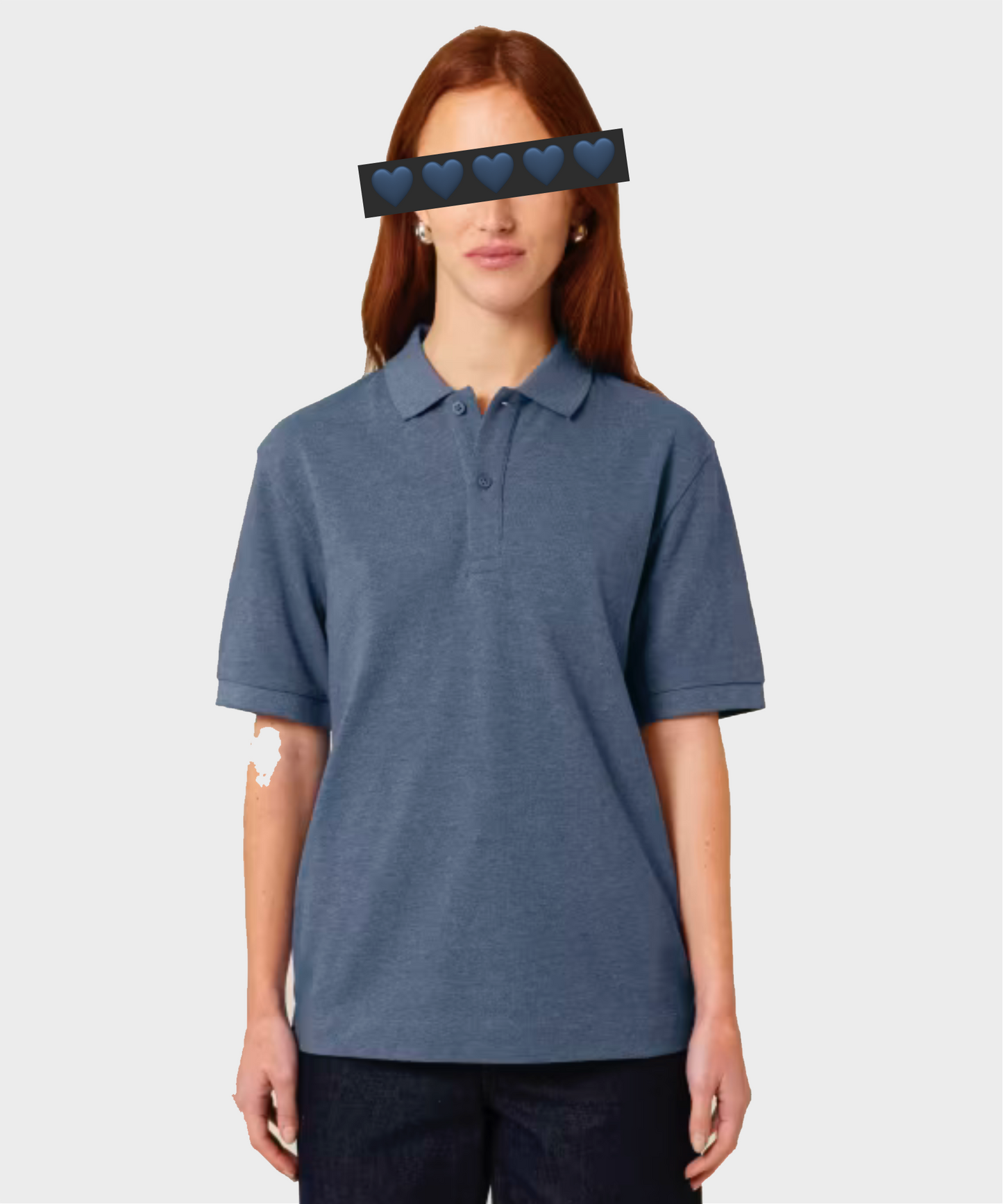 Classic Crystal Logo Polo Shirt Black