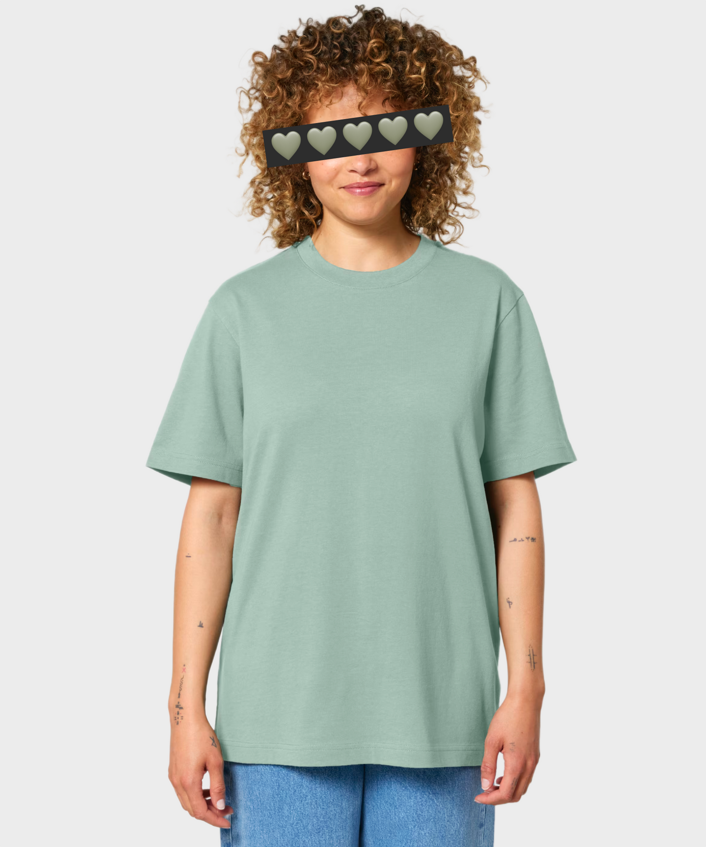 Relaxed Crystal Logo T-Shirt Off White