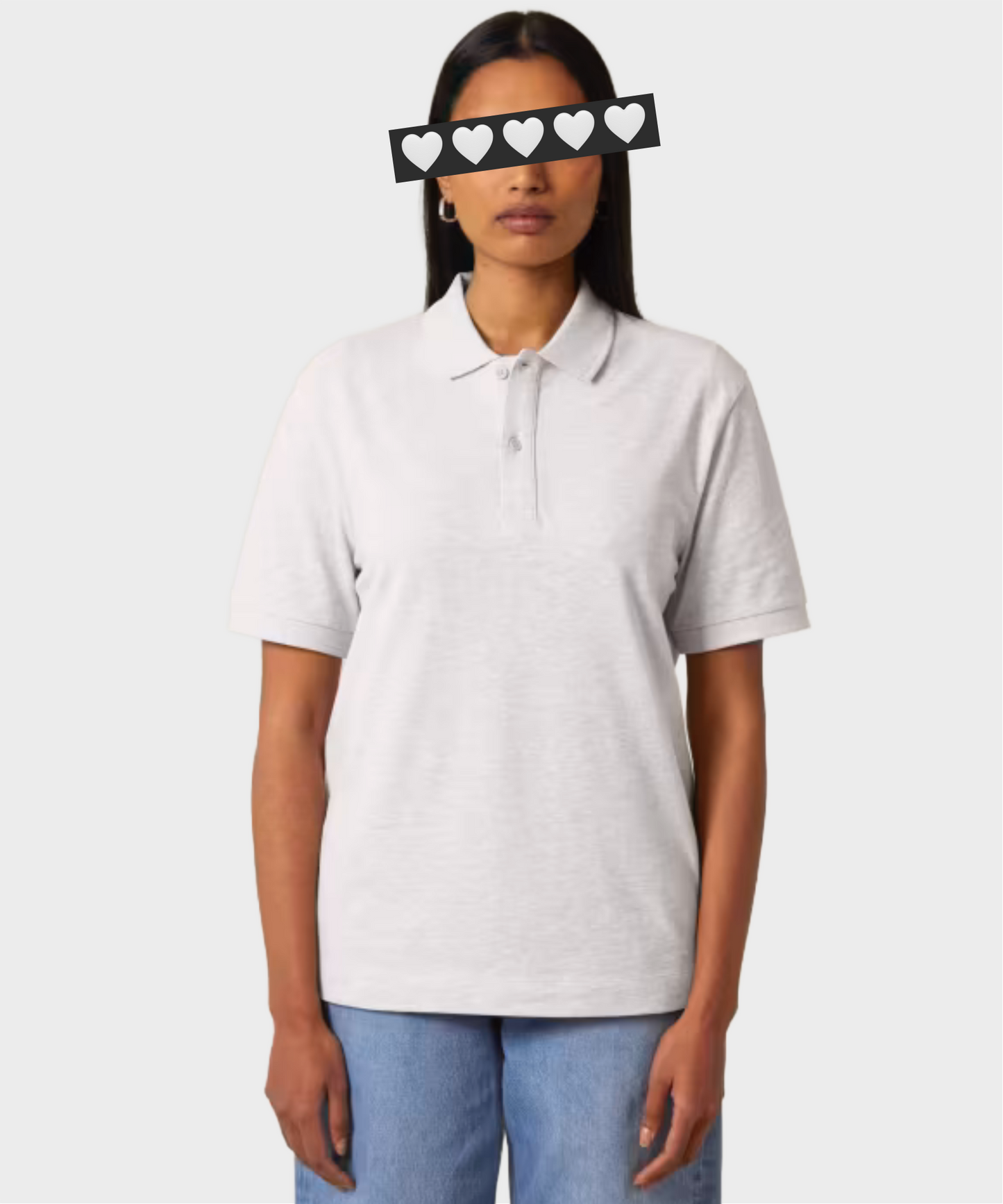 Classic Crystal Logo Polo Shirt Black