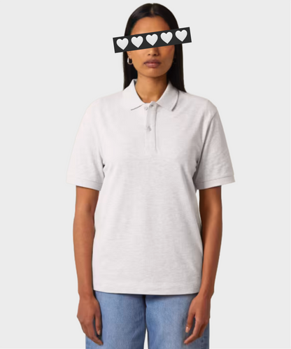 Classic Crystal Logo Polo Shirt Black