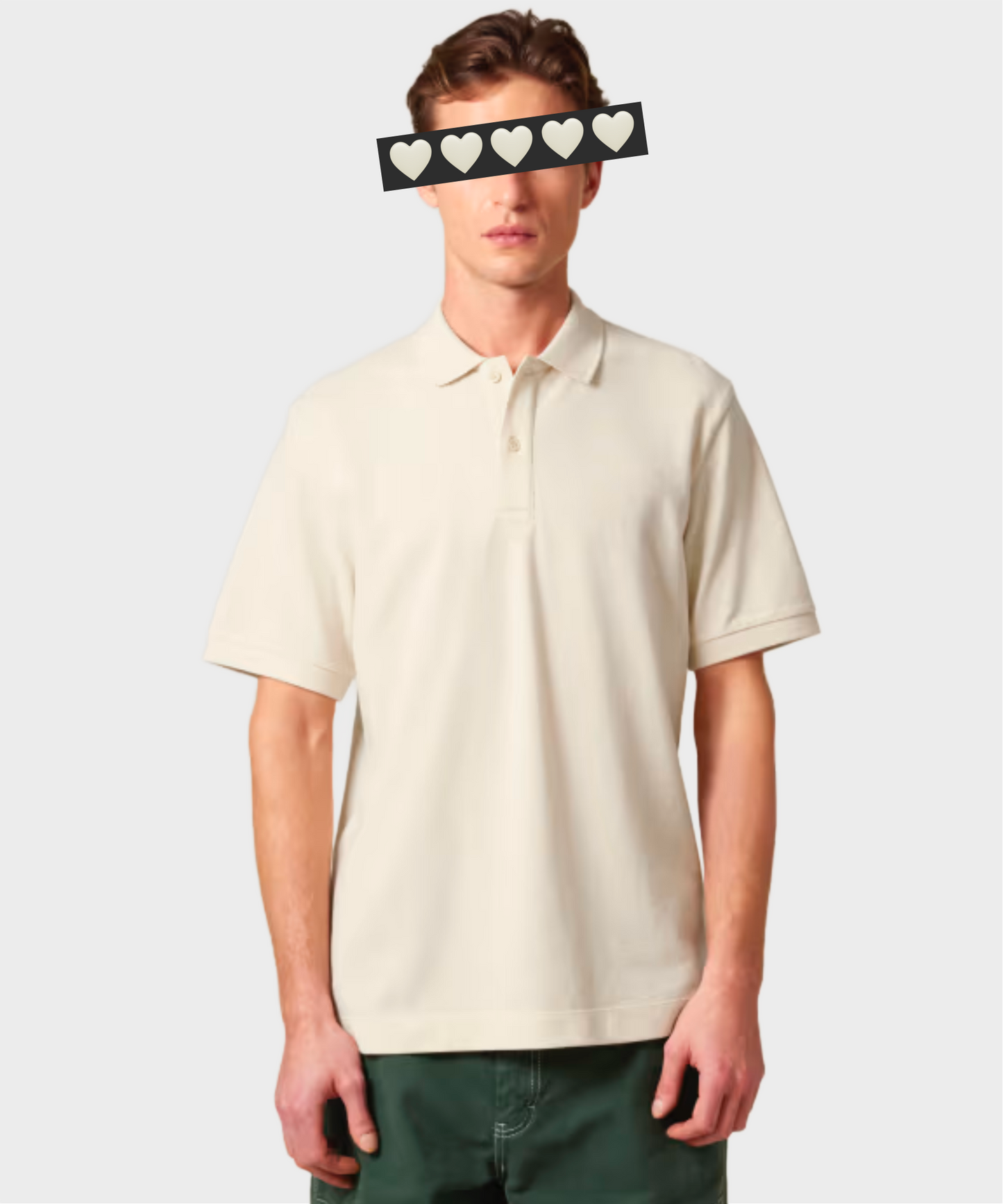 Classic Crystal Logo Polo Shirt Black