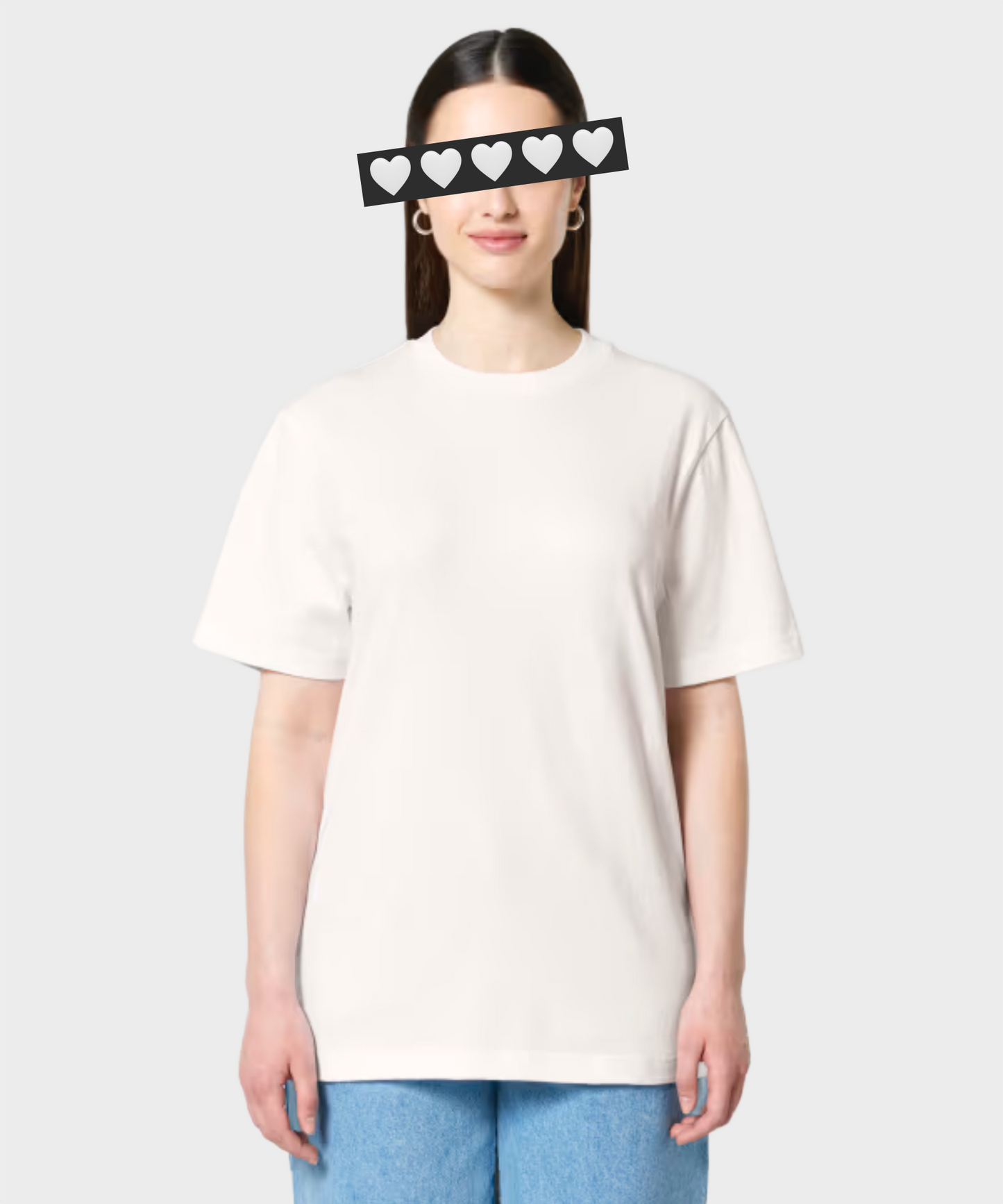 Relaxed Crystal Logo T-Shirt Off White