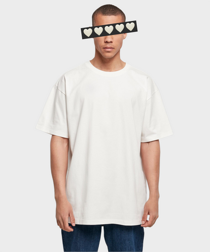 Oversized Crystal Logo T-Shirt Off White