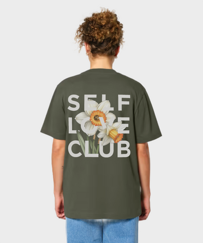 Self Love Club T-Shirt Daffodil (White)