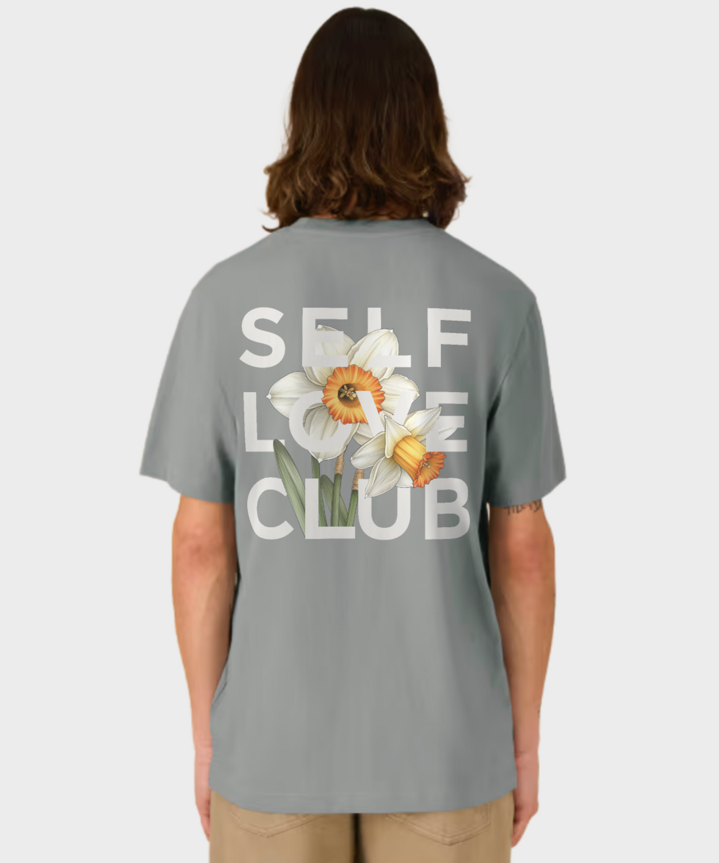 Self Love Club T-Shirt Daffodil (White)