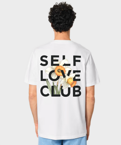 Self Love Club T-Shirt Daffodil (White)