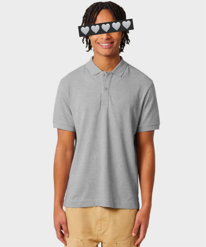 Classic Crystal Logo Polo Shirt Black