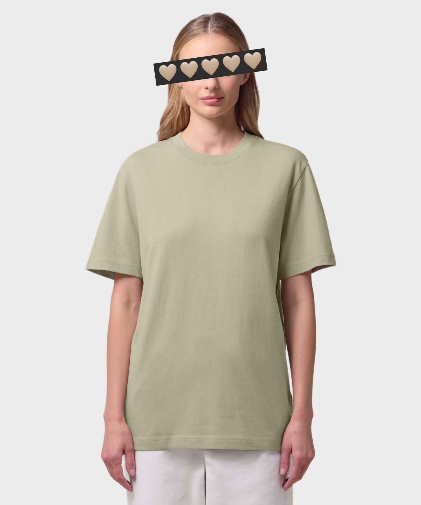 Relaxed Crystal Logo T-Shirt Off White